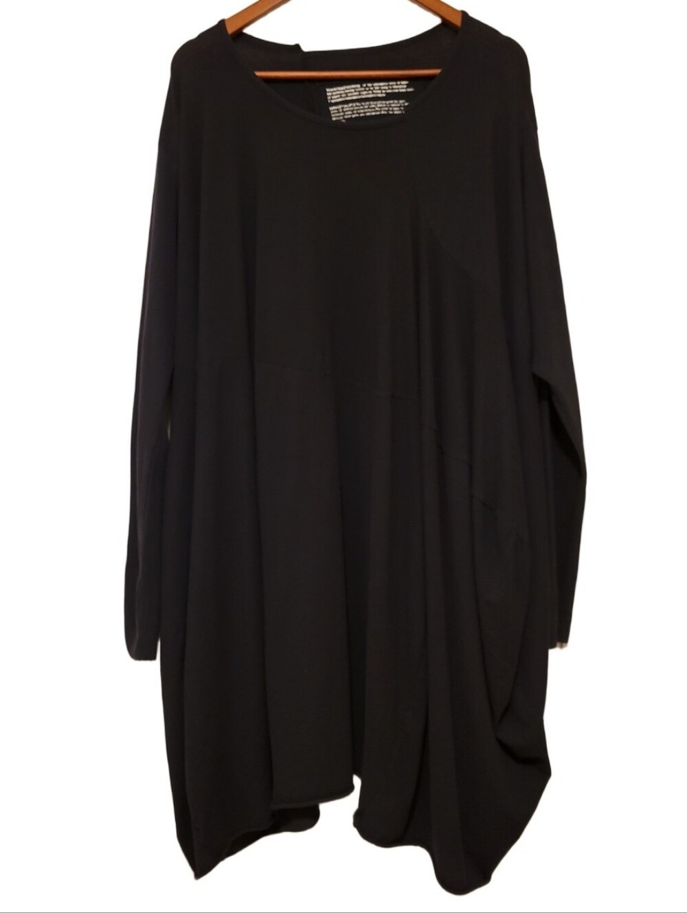 Rundholz Black Label Scoop Neck Long Sleeve Dress Size Small